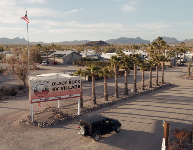 Park Entry Image - Black Rock RV Village