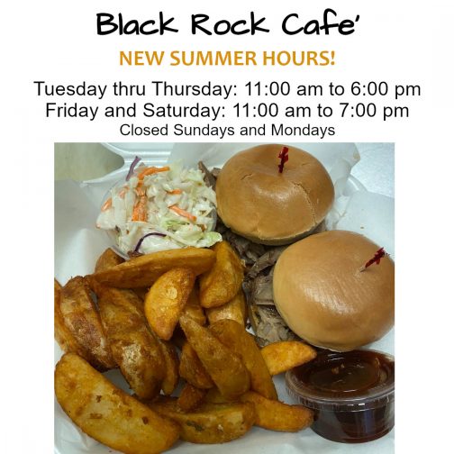 Black Rock RV - Cafe Summer Hours